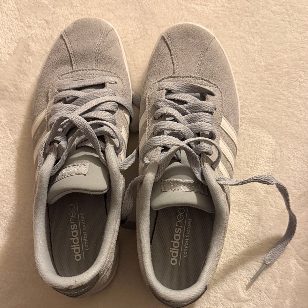 Adidas Neo Suede Gray Sneakers